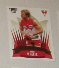 SYDNEY SWANS PREMIERSHIP RYAN O'KEEFE 2005 AFL SELECT PREMIERS CARD PC05