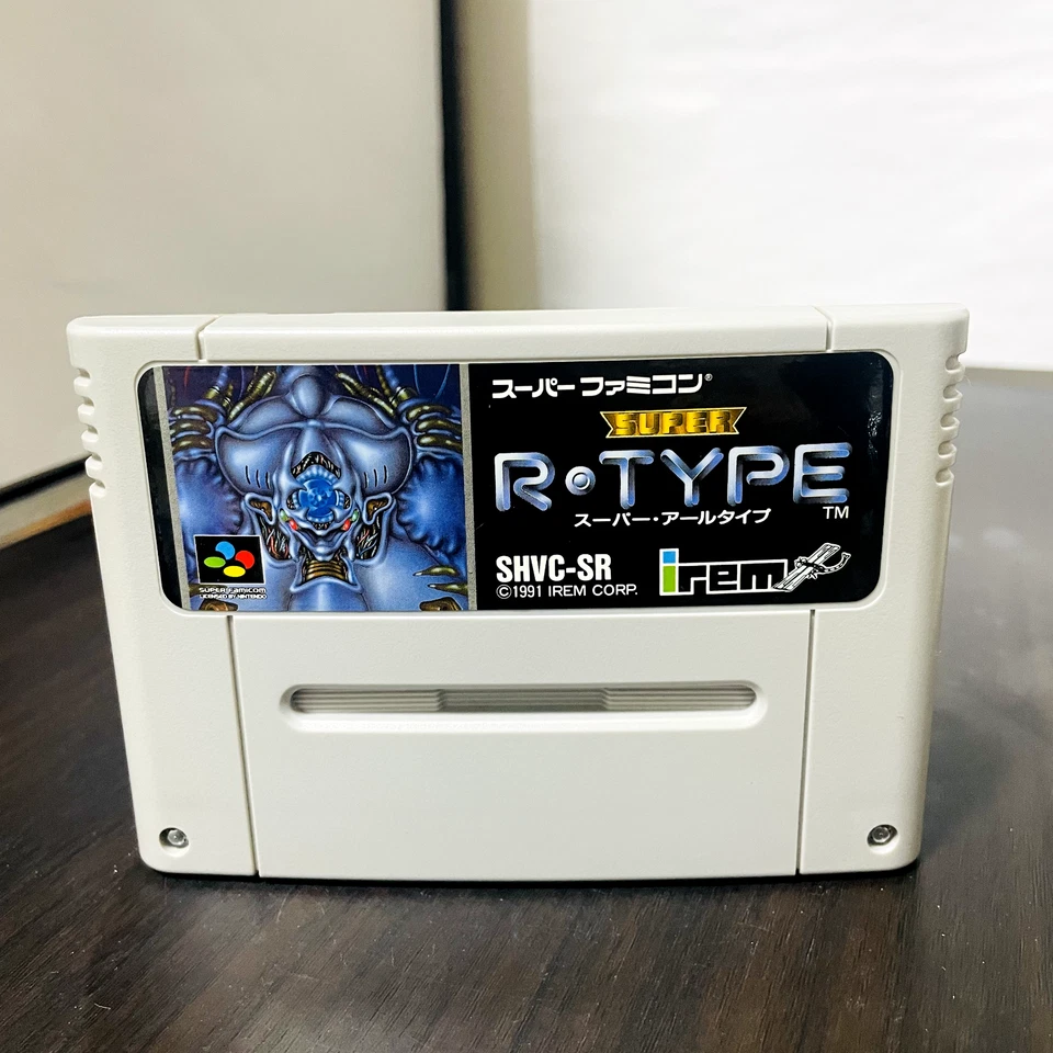 Super R-Type Nintendo Super Famicom Irem 1991 Japanese Version SHVC-SR - Image 1 of 4