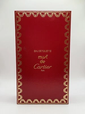 MUST DE CARTIER BY CARTIER 50ML EDT VINTAGE SPLASH (NEW WITH BOX) - Image 1 of 4