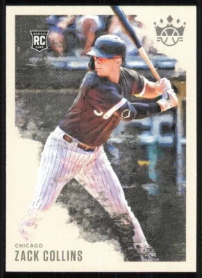 2020 Diamond Kings #49 Zack Collins RC - Image 1 of 2