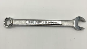 Vintage Craftsman VV 44697 5/8" combination wrench 12 pt. Forged in USA - Bild 1 von 6