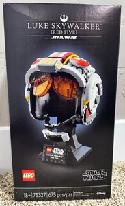 LEGO Star Wars Luke Skywalker rot fünf Helme Set 75327, neu versiegelt nicht mehr im Handel erhältlich  - Bild 1 von 6