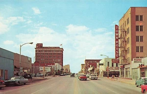 POSTAL VINTAGE DE SAN ANGELO TX TEXAS SO CHADBOURNE STREET c1960S 101623 - Imagen 1 de 2