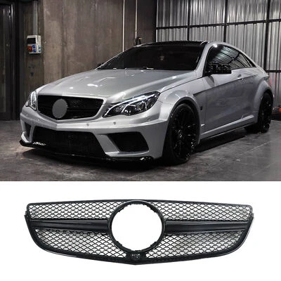 per Mercedes AMG LOOK Griglia Classe E W207 C207 A207 NERO LUCIDO Mopf 13-16