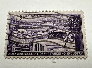 Scott # 1025 US Trucking Industry 3 CENT US STAMP 104ST - Picture 1 of 3