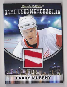 20-21 Presidents Choice Larry Murphy 1/3 PATCH Game Used Memorabilia 2020 - Picture 1 of 1
