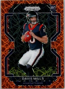 2021 Panini Prizm #352 Davis Mills Lazer - Picture 1 of 2
