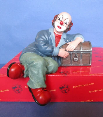 Gilde Clown Das Schätzchen Treuefigur 5 Jahre Mitgliedschaft 10118 Kantensitzer - Bild 1 von 4