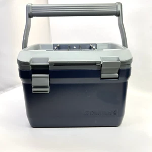 Stanley Adventure Easy Carry Classic Style Portable Cooler Blue 7 Quart 6.6L - Picture 1 of 11