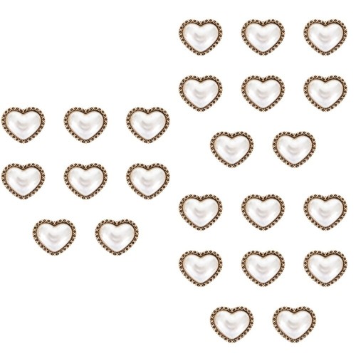 VETEMENTS 24 Pezzi Bottoni Vintage Perla Cappotto Bottoni Perla Tuta Bottoni