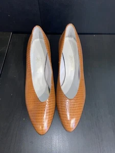Hill And Dale Women’s Brown Leather Shoes Size 12 - Picture 1 of 7