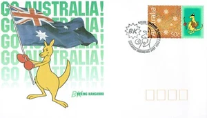 GO AUSTRALIA FIRST DAY COVER DATED 2000 - Picture 1 of 1