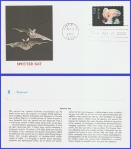 USA5 #3664 U/A FLEETWOOD FDC   Spotted Bat s/a - Picture 1 of 1