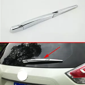 Chrome Rear Wiper Cover Trim For Nissan X-Trail Rogue T32 2014-2019 Accessories - Picture 1 of 7