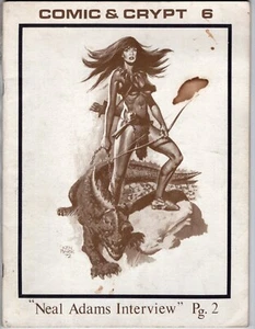 COMIC & CRYPT #6 1971 BARR Neal Adams Interview BODE Ronn Sutton CANADA Fanzine - Bild 1 von 3