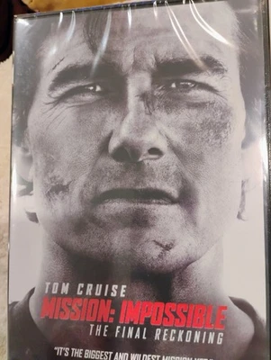 MISSION IMPOSSIBLE :Final Reckoning (2025 NEW DVD) TOM CRUISE/Original Packaging - Image 1 of 4