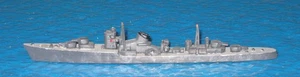 Destructor J AKIZUKI, Delphin 29, metal, 1:1250 - Imagen 1 de 1
