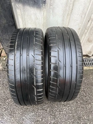 205/45r17 205 45 17 205/45/17 DUNLOP RUN FLAT x2 MATCHING PAIR 5MM+ THREAD - Image 1 of 4