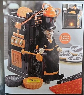 Yankee Candle Spine Tingling Electric Chair Warmer Boney Bunch Halloween 1351579 - Image 1 of 4