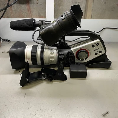 Videocamera Canon XL2 Professional 3CCD obiettivo 20x - usata TESTATA VERIFICATA FUNZIONANTE - Immagine 1 di 4