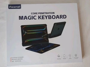 iFacemall Magic Keyboard Pink Ipad Pro 13 2024 - Picture 1 of 4