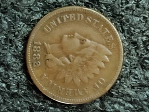 1882 Indian Head Cent With The Snow-6 Misplaced Date 👍 - Picture 1 of 21