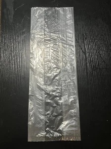 Polybeutel mit Seitenfalten 6,5x3,5x18 transparent 1000 Stück für Produkte & Fleisch - Bild 1 von 3