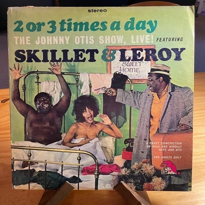 Skillet and Leroy – 2 Or 3 Times A Day LP Laff 1969 A131 [Johnny Otis Show] VG+ - Image 1 of 4