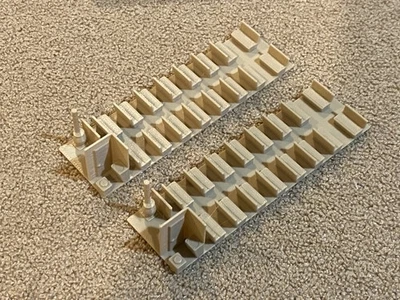 2 HO Old Time 34’ Overton Coach  Interiors Fits Round House - Image 1 of 4