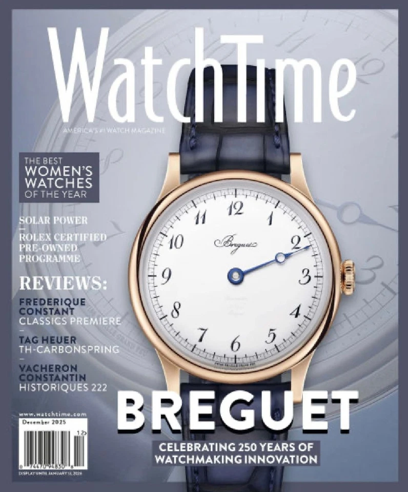 WATCHTIME MAGAZINE - WATCH TIME - DECEMBER 2025 - BREGUET - Image 1 of 1