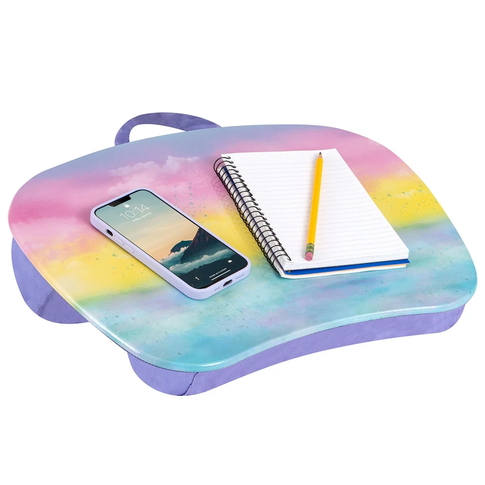 MyStyle Portable Lap Desk with Cushion - Sunset Watercolor - Fits up to 15.6 ... - Image 1 of 4