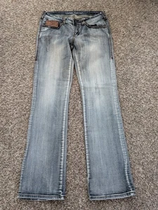 Cowgirl Tuff Jeans Bling Pocket Women's Jeans Western Denim 34/34 - Picture 1 of 10