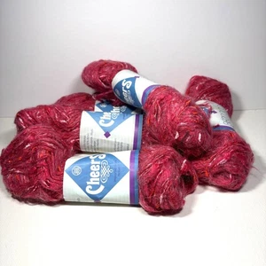 Lot of 5 Skeins Vintage Berroco CHEERS Yarn Mohair Blend 66 yds 1.76 oz ea - Picture 1 of 5
