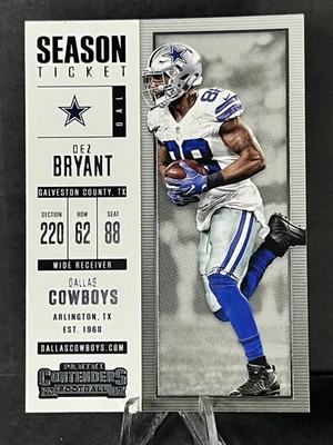 2017 Panini 78 Dez Bryant - Image 1 of 2