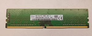 used SK Hynix DDR4 PC-RAM 8GB 1Rx8 PC4-2666V-UA2-11  HMA81GU6JR8N-VK - Bild 1 von 2