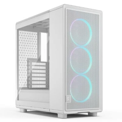 Fractal Design Epoch White Rgb Tg Clear Case W/ Clear Window Atx 3X Momentum Rgb - Image 1 of 2