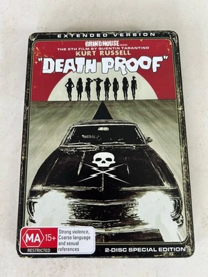 Death Proof 2-Disc Extended Special Edition Steelbook - Rare / Read Description - image 1 of 4