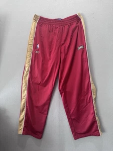 Pantalones de calentamiento vintage Reebok Tear Away Cleveland Cavaliers talla XL laterales a presión - Imagen 1 de 9