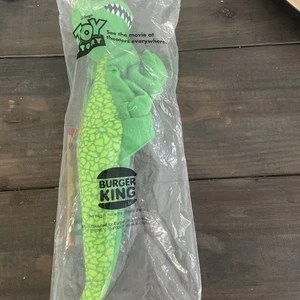 Vintage 1995 Burger King Toy Story Pals Kinder Mahlzeit Plüschpuppe Dinosaurier Rex - Bild 1 von 5