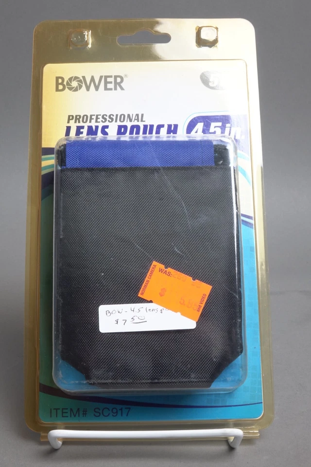 Bower 4.5 英寸小袋适用于佳能、尼康、西格玛、奥林巴斯和索尼镜头 ** 全新 * * — 第 1/2 张图片