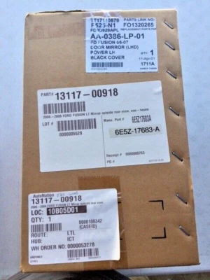 Espejo retrovisor exterior izquierdo ford fusion 2006-2009 nuevo 6e5z 17683 a Foto 1 de 3