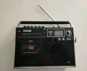 SONY CF-1780 Radio Cassette Player AM FM Vintage Working Retro AC100V Japan - Picture 1 of 4