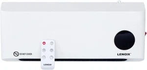 Wall Mounted Heater & Fan 2000W with Remote, Timer, LED Display – White - Picture 1 of 6