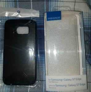Coque Samsung Galaxy S7 Edge transparente et coque fine brosse neuve ..Lire - Photo 1 sur 1