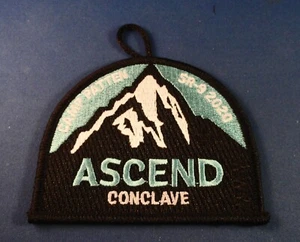 2020 SR9 SR-9 ASCEND Conclave Camp Patten Participants Patch - - Imagen 1 de 3