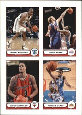 2004-05 Bazooka 4-on-1 Stickers #21 Magloire/Kaman/Tyson Chandler/Marcus Camby