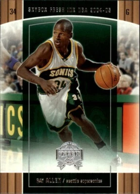 Ray Allen-Seattle Supersonics-2004-05 SkyBox Fresh Ink Basketball #16 - Image 1 of 2