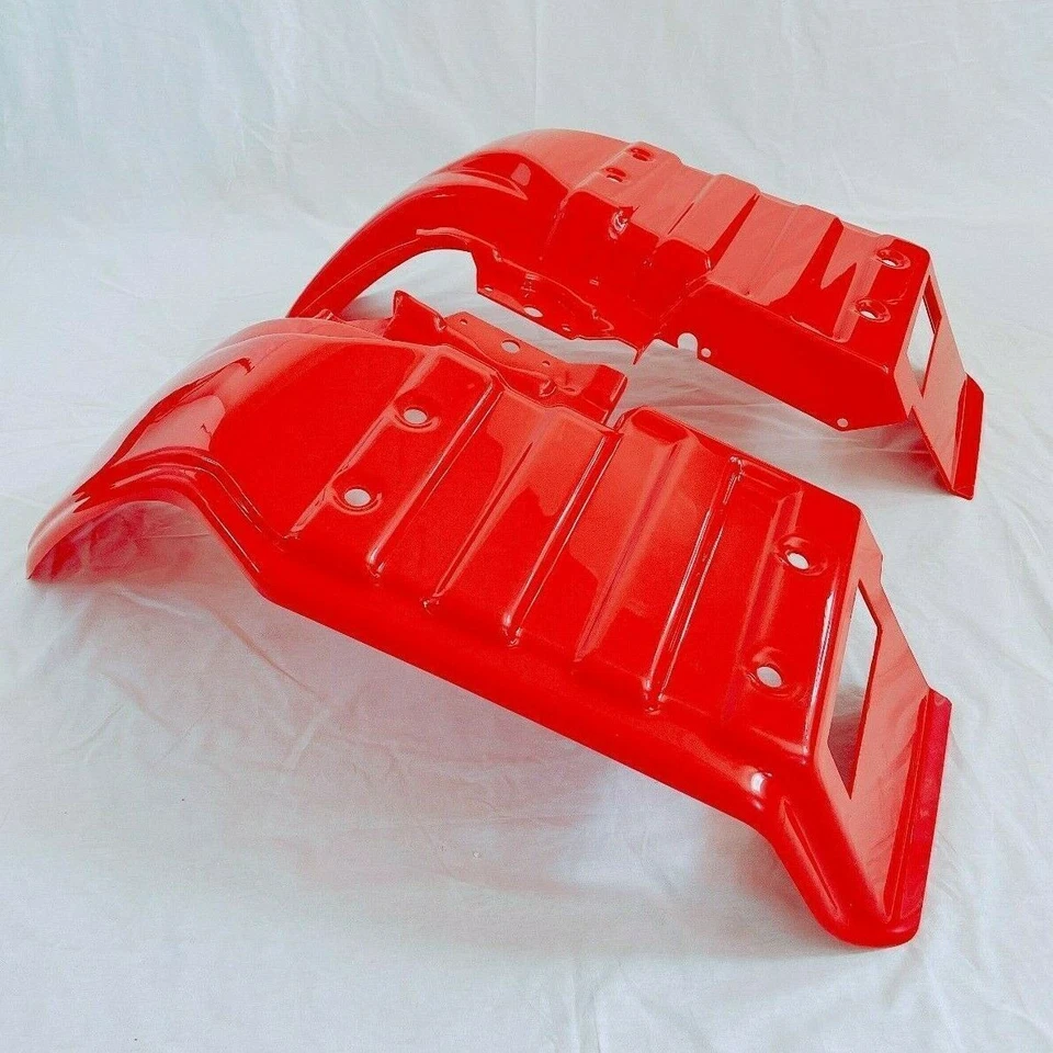 Guardabarros traseros de plástico rojo de alta resistencia para Honda ATC 250ES 85-87 Foto 1 de 1