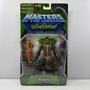 Masters of the Universe 200X VENOM SPITTING KOBRA KHAN MOC MOTU + protector case - Picture 1 of 8