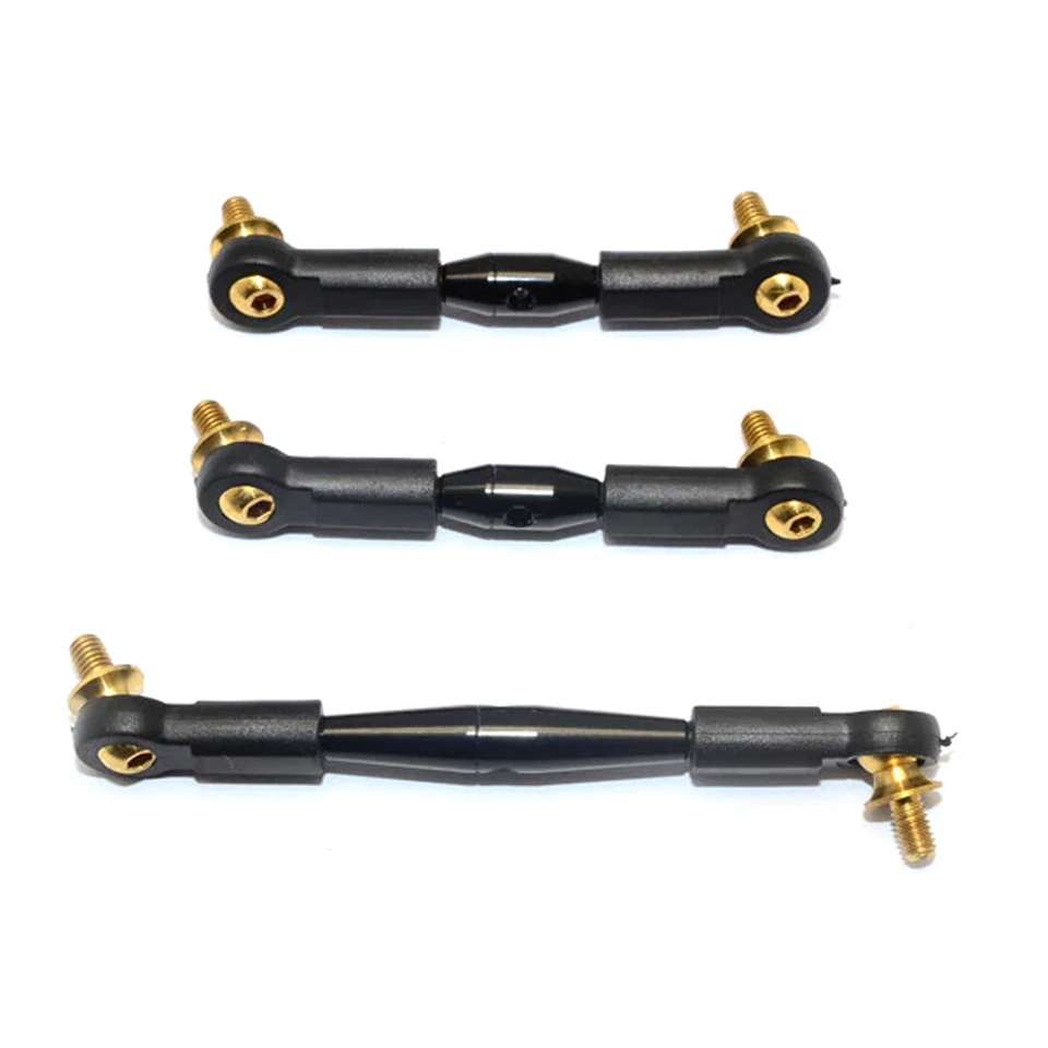 NEW GPM Racing Aluminum Tie Rod For Servo & Steering Black : Tamiya CC01 - Image 1 of 1